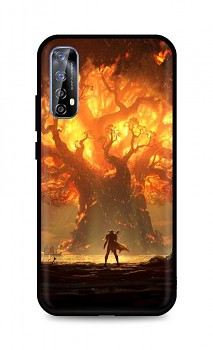 Zadní silikonový kryt DARK na Realme 7 Warcraft