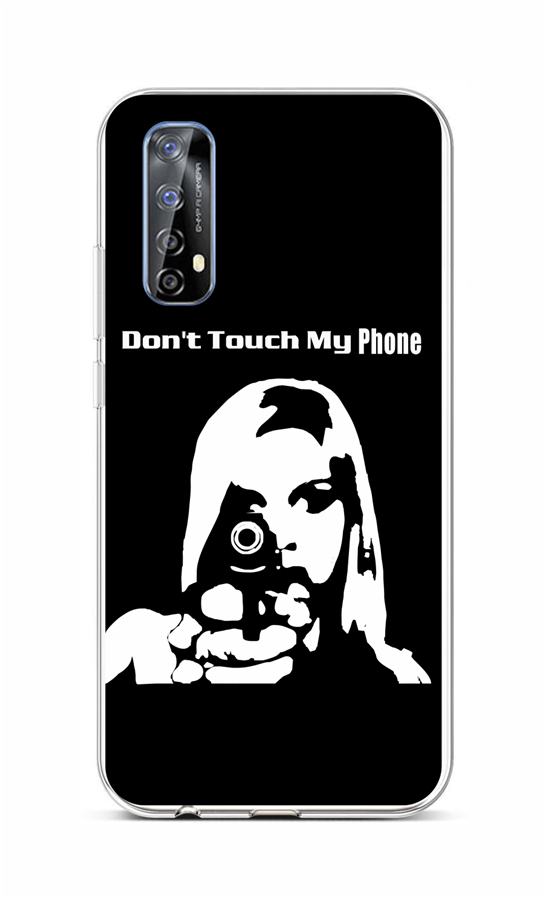 Zadní silikonový kryt na Realme 7 Don't Touch Gun