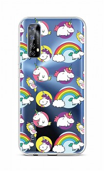 Zadní silikonový kryt na Realme 7 Chunky Unicorns