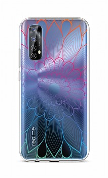 Zadní silikonový kryt na Realme 7 Rainbow Mandala