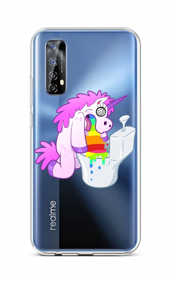 Levně Kryt TopQ Realme 7 silikon Hard Morning 62090 (pouzdro neboli obal na mobil Realme 7)
