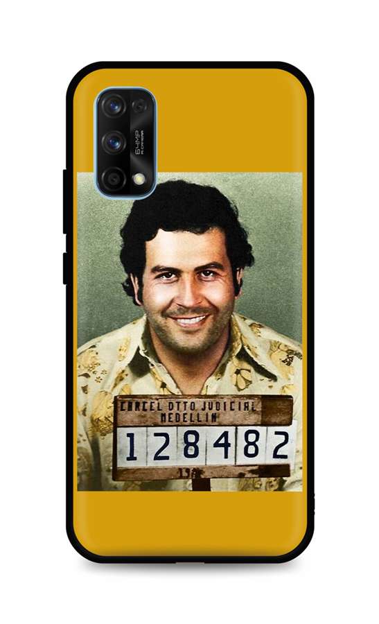 Zadní silikonový kryt DARK na Realme 7 Pro Pablo Escobar