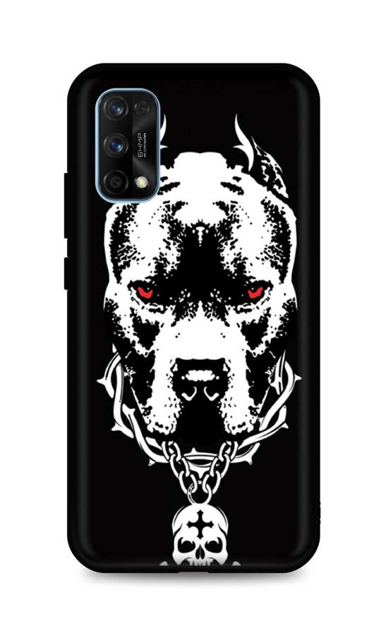 Levně Kryt TopQ Realme 7 Pro silikon Fighting Dog 62129 (pouzdro neboli obal na mobil Realme 7 Pro)