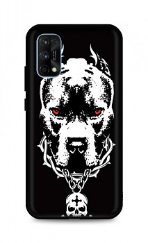 Zadní silikonový kryt DARK na Realme 7 Pro Fighting Dog