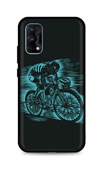 Zadní silikonový kryt DARK na Realme 7 Pro Speeding