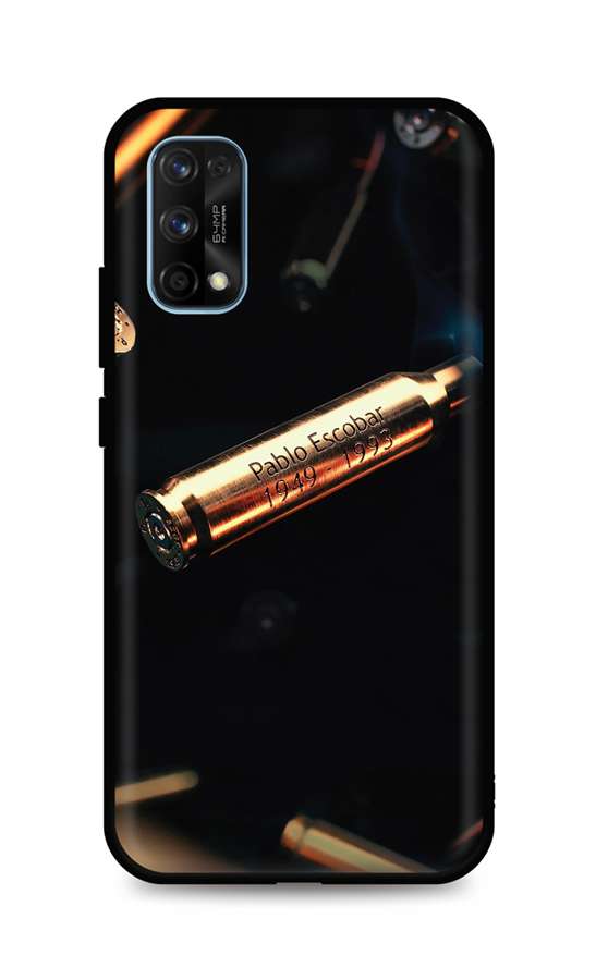 Levně Kryt TopQ Realme 7 Pro silikon Pablo Escobar Bullet 62145 (pouzdro neboli obal na mobil Realme 7 Pro)