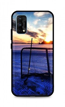 Zadní silikonový kryt DARK na Realme 7 Pro Hockey Sunset