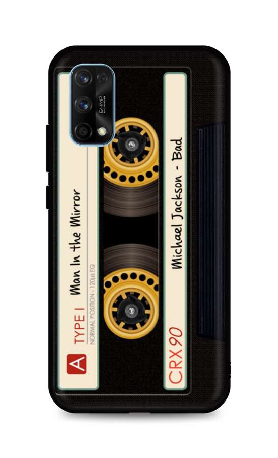 Zadní silikonový kryt DARK na Realme 7 Pro Record