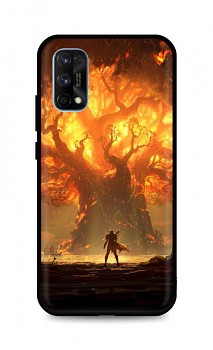 Zadní silikonový kryt DARK na Realme 7 Pro Warcraft