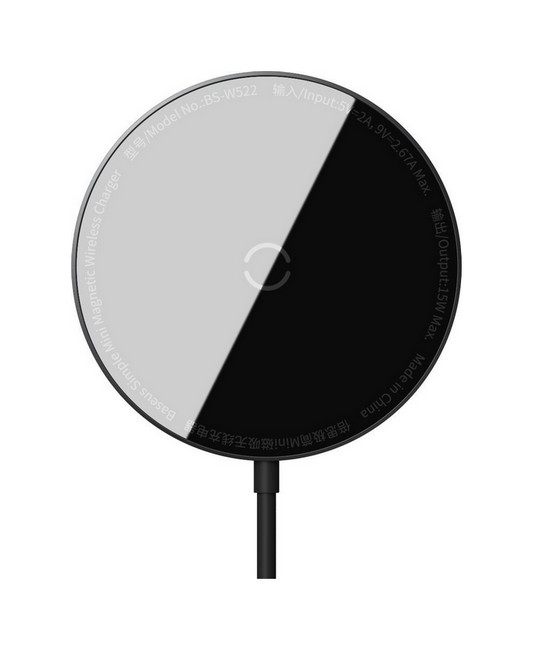 Levně Bezdrátová nabíječka Baseus Simple Mini (WXJK-F01) černá 62194