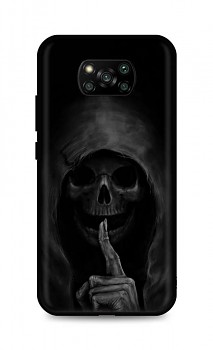 Zadní silikonový kryt DARK na Xiaomi Poco X3 Pro Dark Grim Reaper