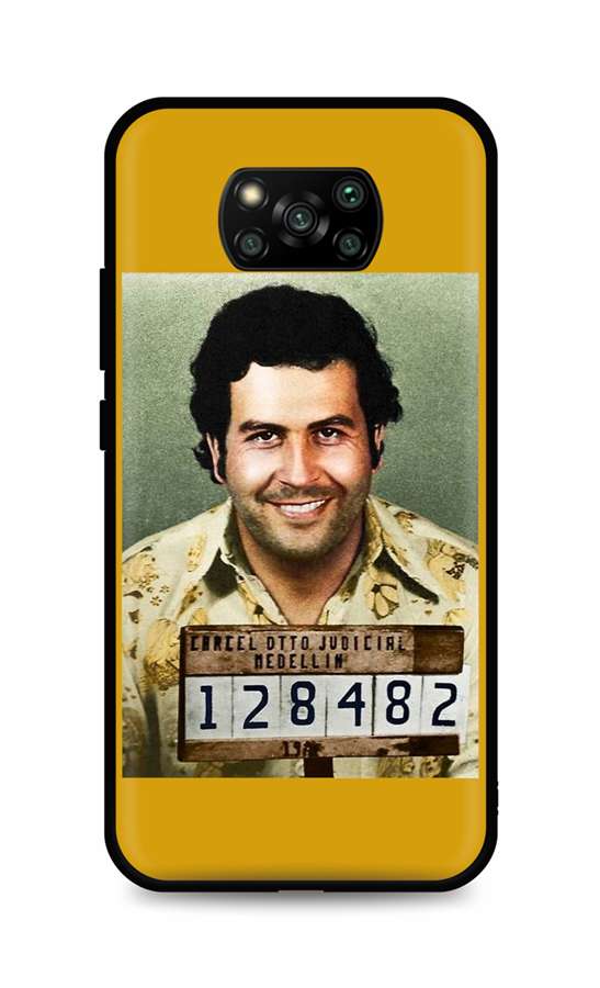 Levně Kryt TopQ Xiaomi Poco X3 Pro silikon Pablo Escobar 62275 (pouzdro neboli obal na mobil Xiaomi Poco X3 Pro)