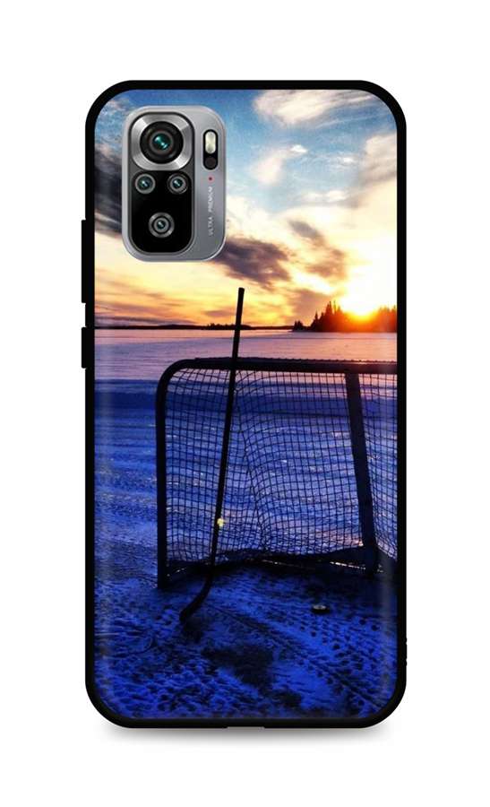 Levně Kryt TopQ Xiaomi Redmi Note 10S silikon Hockey Sunset 62294 (pouzdro neboli obal na mobil Xiaomi Redmi Note 10S)