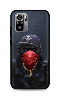 Zadní silikonový kryt DARK na Xiaomi Redmi Note 10S Monkey Gangster