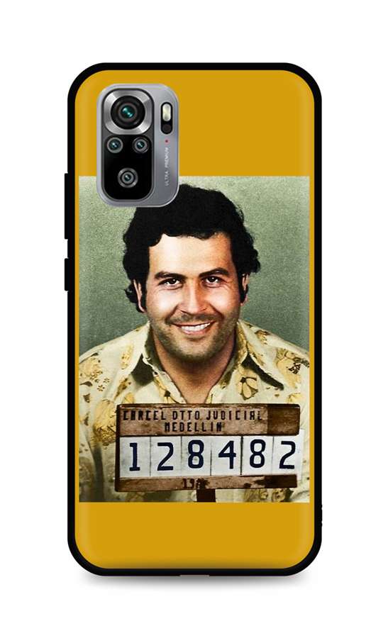 Levně Kryt TopQ Xiaomi Redmi Note 10S silikon Pablo Escobar 62404 (pouzdro neboli obal na mobil Xiaomi Redmi Note 10S)