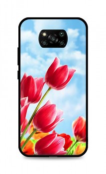 Zadní silikonový kryt DARK na Xiaomi Poco X3 Pro Tulips