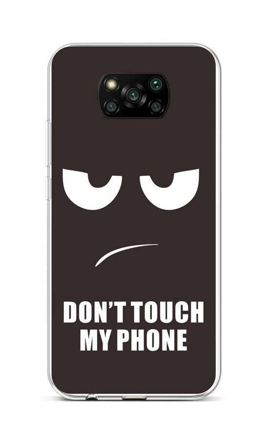 Zadní silikonový kryt na Xiaomi Poco X3 Pro Don't Touch