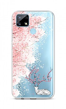 Zadní silikonový kryt na Realme 7i Blooming Deer