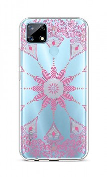 Zadní silikonový kryt na Realme 7i Pink Mandala