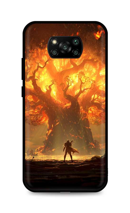 Levně Kryt TopQ Xiaomi Poco X3 Pro silikon Warcraft 62475 (pouzdro neboli obal na mobil Xiaomi Poco X3 Pro)