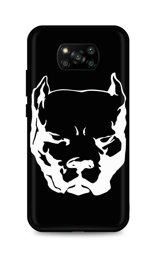 Zadní silikonový kryt DARK na Xiaomi Poco X3 Pro Pitbull