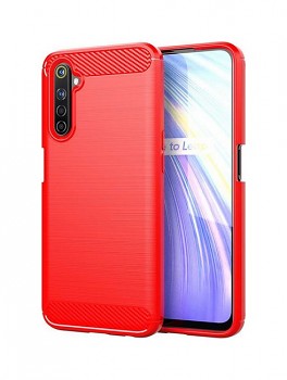 Zadní silikonový kryt na Realme C11 červený