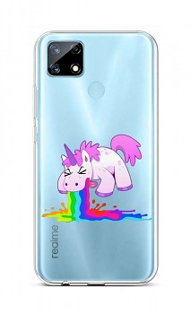 Zadní silikonový kryt na Realme 7i Rainbow Splash