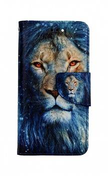 Knížkové pouzdro na iPhone SE 2020 Kouzelný lev