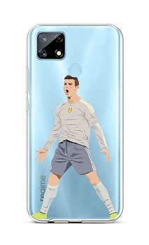 Zadní silikonový kryt na Realme 7i Fotbalista