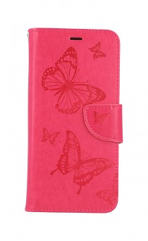 Knížkové pouzdro na Realme 7 Butterfly růžové