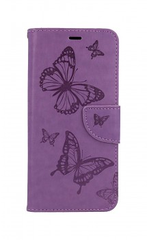 Knížkové pouzdro na Realme 7 Butterfly fialové