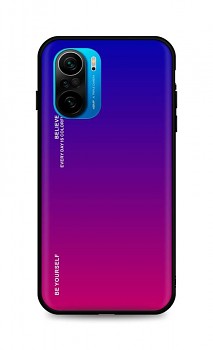 Zadní pevný kryt LUXURY na Xiaomi Poco F3 duhový fialový