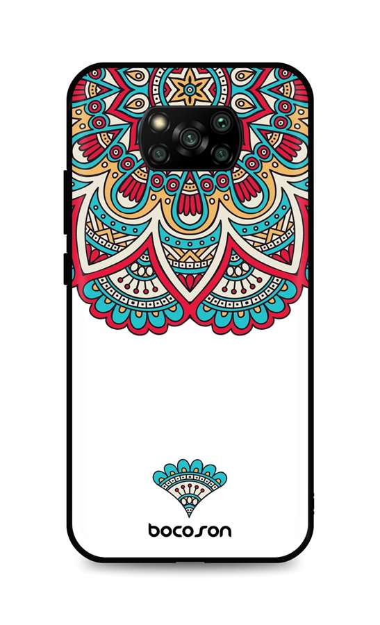 Levně Kryt TopQ Xiaomi Poco X3 Pro 3D silikon Barevný motiv 62661 (pouzdro neboli obal na mobil Xiaomi Poco X3 Pro)