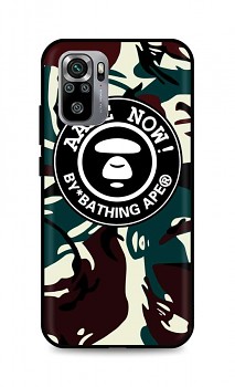 Zadní 3D silikonový kryt na Xiaomi Redmi Note 10S Army