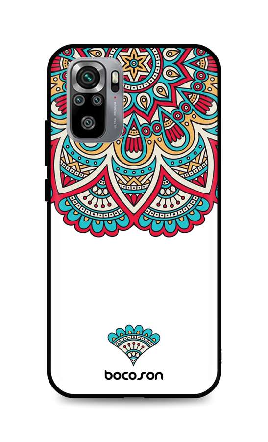 Zadní 3D silikonový kryt na Xiaomi Redmi Note 10S Barevný motiv