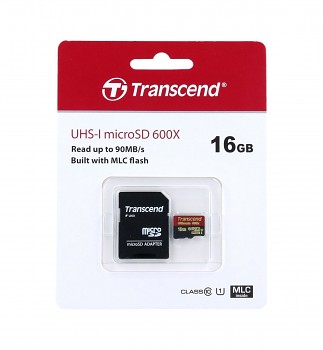 Paměťová karta Transcend Ultimate 16GB micro SDHC 