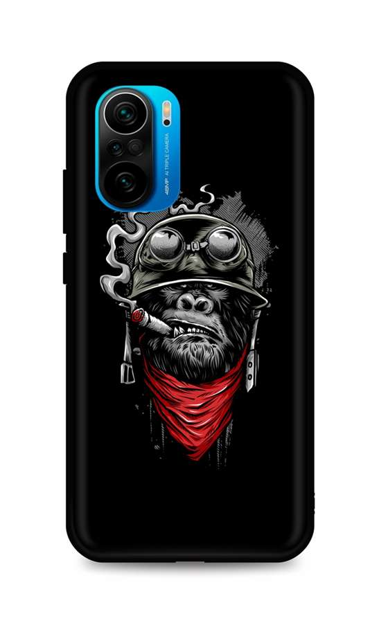 Zadní silikonový kryt DARK na Xiaomi Poco F3 Gorilla