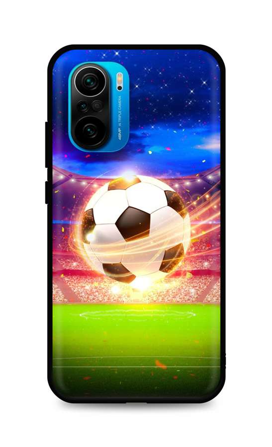 Levně Kryt TopQ Xiaomi Poco F3 silikon Football Dream 62727 (pouzdro neboli obal na mobil Xiaomi Poco F3)