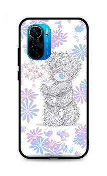 Zadní silikonový kryt DARK na Xiaomi Poco F3 Floral Teddy