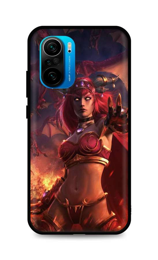 Levně Kryt TopQ Xiaomi Poco F3 silikon Heroes Of The Storm 62743 (pouzdro neboli obal na mobil Xiaomi Poco F3)