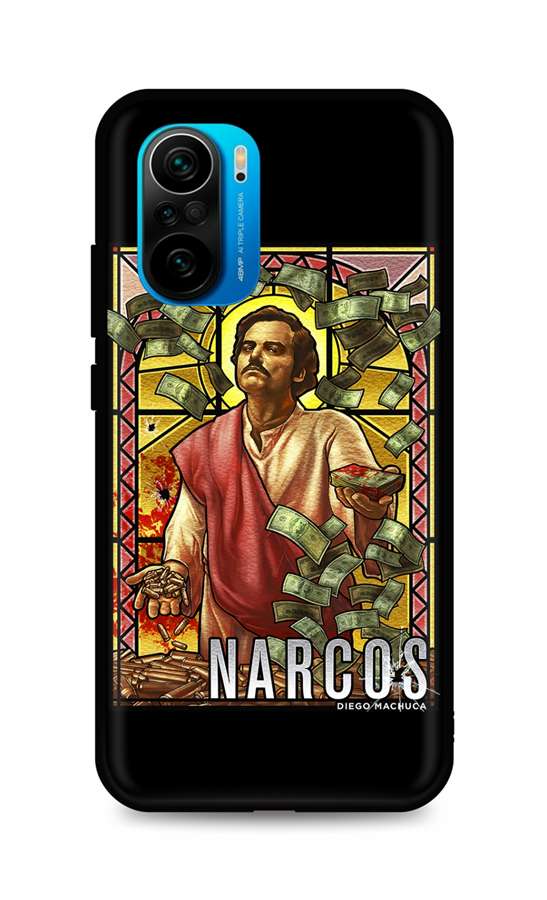 Levně Kryt TopQ Xiaomi Poco F3 silikon Narcos 62763 (pouzdro neboli obal na mobil Xiaomi Poco F3)