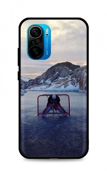 Zadní silikonový kryt DARK na Xiaomi Poco F3 Hockey Goalie