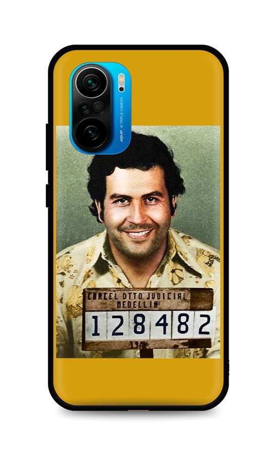 Levně Kryt TopQ Xiaomi Poco F3 silikon Pablo Escobar 62802 (pouzdro neboli obal na mobil Xiaomi Poco F3)