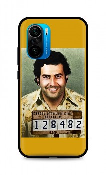 Zadní silikonový kryt DARK na Xiaomi Poco F3 Pablo Escobar