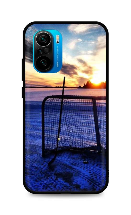Zadní silikonový kryt DARK na Xiaomi Poco F3 Hockey Sunset