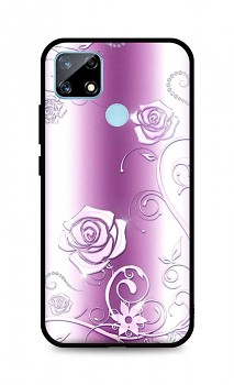 Zadní silikonový kryt DARK na Realme 7i Abstract Roses