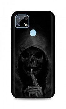 Zadní silikonový kryt DARK na Realme 7i Dark Grim Reaper
