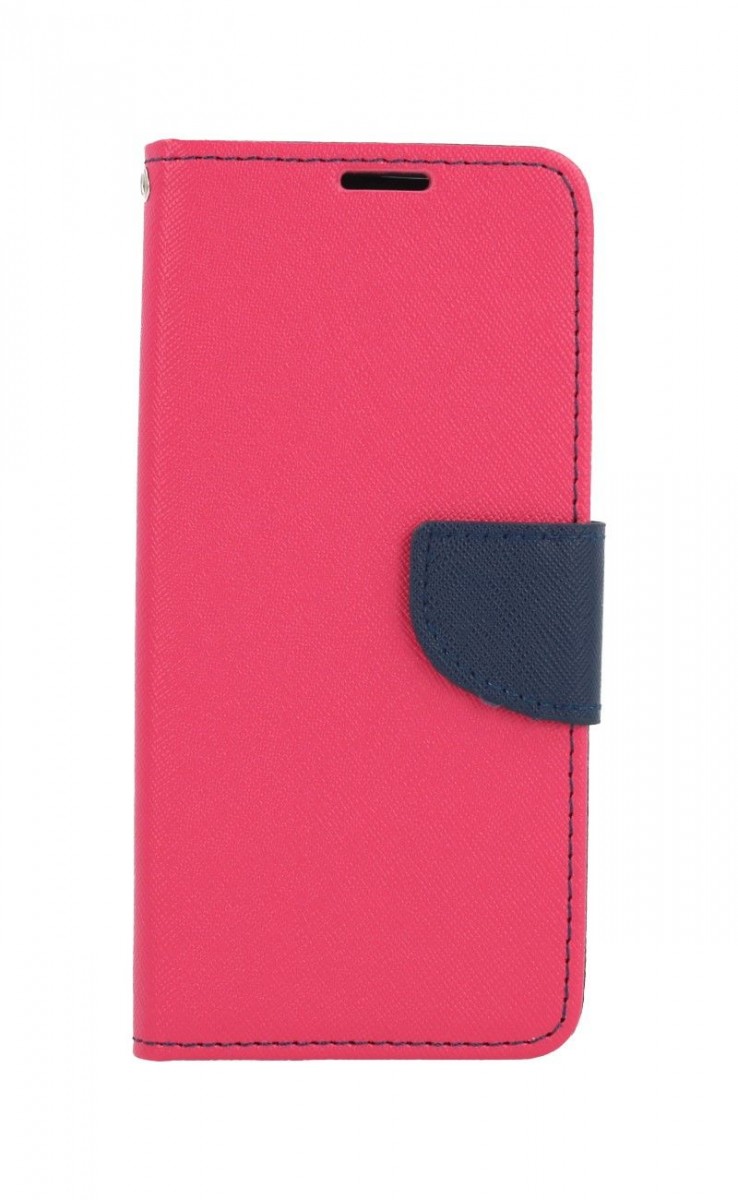 Pouzdro TopQ iPhone 12 knížkové růžové 62917 (kryt neboli obal na mobil iPhone 12)