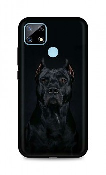 Zadní silikonový kryt DARK na Realme 7i Dark Pitbull