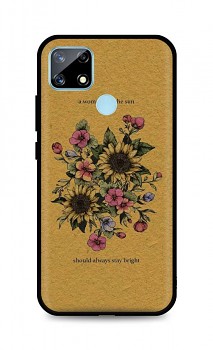 Zadní silikonový kryt DARK na Realme 7i Bouquet